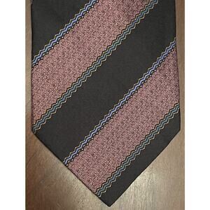 Dani Pink Black Hand Made 100% Silk Men’s Neck Tie Made In China